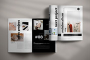 Minimal Template Layout, a Brochure Template by Creative-Work (Thumbnail 7 of 7)