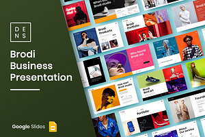 Brodi - Business Google Slide Templa, a Presentation Template by Dens Creative Studio