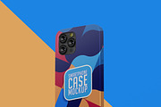 Realistic Smartphone Case Mock-up, a Print Template by Propex (Thumbnail 4 of 8)