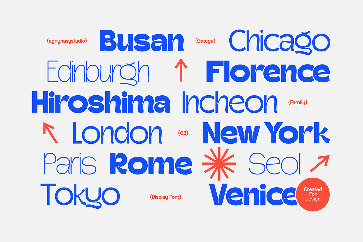 Gatega - Modern Inktrap Sans Family, a Sans Serif Font by agnyhasyastudio (Photo 2 of 16)