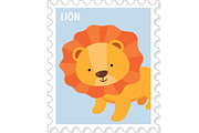 Cute Animal Stamps, an Animal Illustration by GennyOnThePaper (Thumbnail 4 of 6)