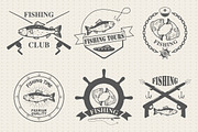 Fishing labels, a Background Graphic by Tomass2015 (Thumbnail 3 of 8)