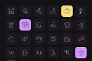 300 Digital Business Icons, an Outline Icon by Prosymbols (Thumbnail 8 of 10)