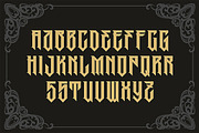 Pobeda, a Blackletter Font by Mister Chek (Thumbnail 2 of 2)