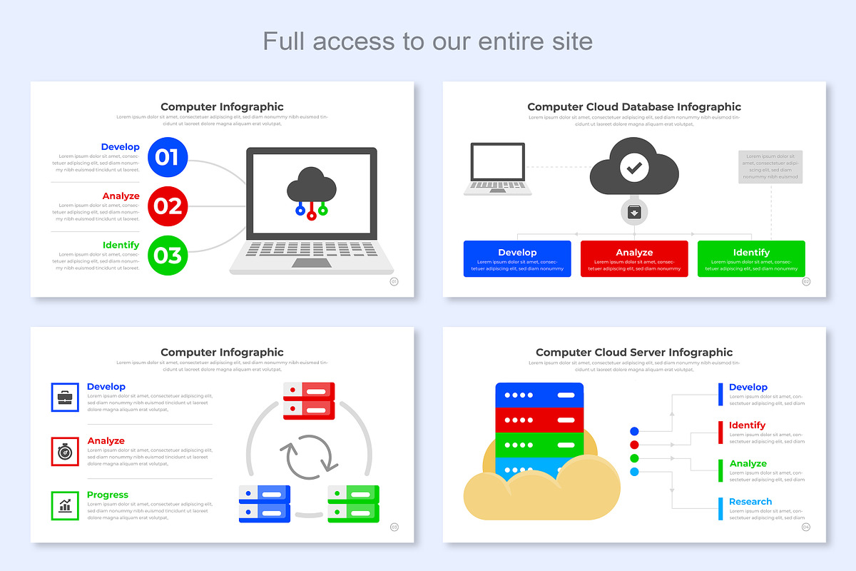 Computer Infographic Google Slide, a Templates & Theme by Mighty-Slide (Photo 2 of 7)