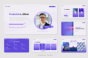 Purple Business Keynote, a Presentation Template by Pixslides (Thumbnail 4 of 8)