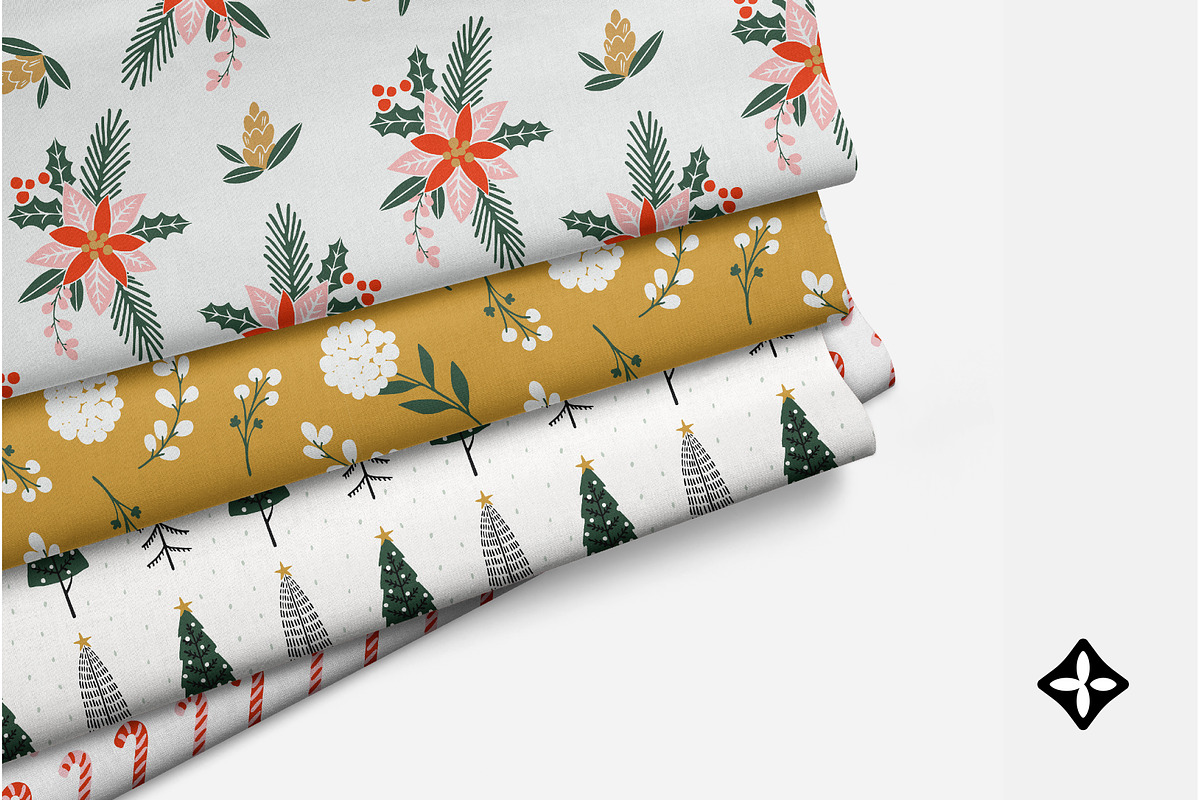 Christmas Print & Christmas Cards, a Pattern Graphic by ASTUDIO (Photo 2 of 7)
