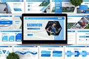 Badminton - Sport Powerpoint, a Presentation Template by Deepslide Studio (Thumbnail 2 of 6)
