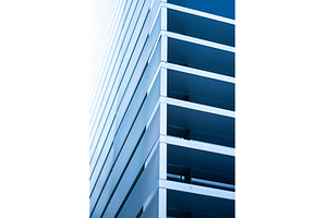 Modern building facade showcasing, an Architecture Photo by volodymyrshtun13795
