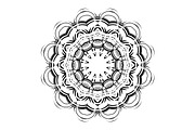 Elegant Mandala Line Art Collection, a Decorative Illustration by NJ Himel (Thumbnail 91 of 101)