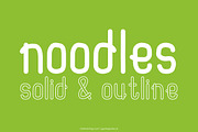 Noodles Font, a Font by Fun Font Shop (Thumbnail 1 of 3)