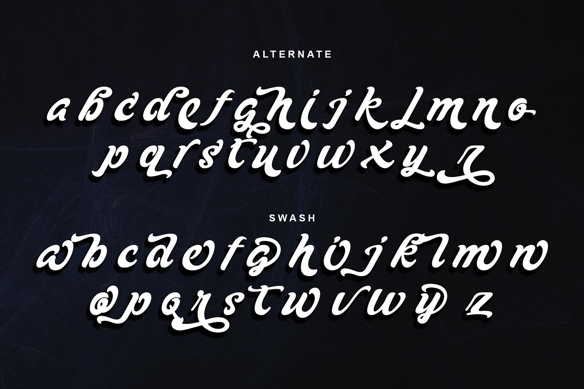 Blacker Script, a Script Font by Letterara (Photo 11 of 13)