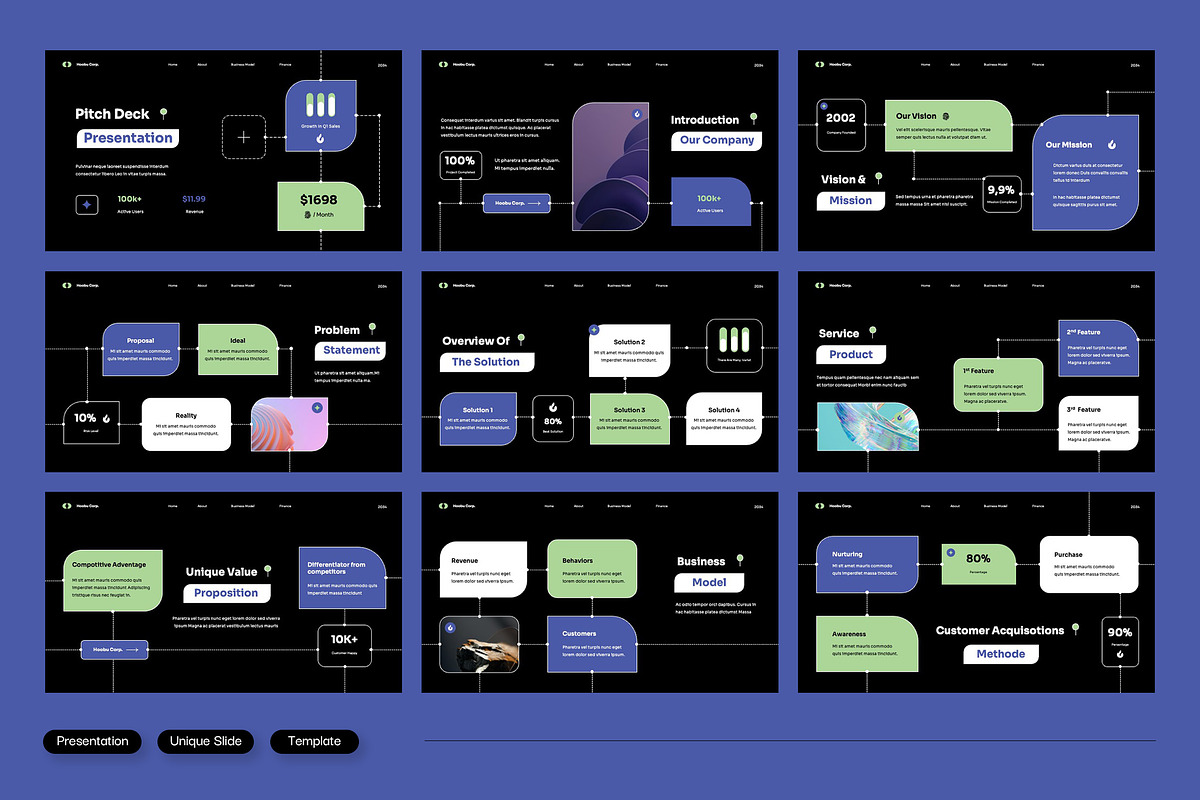 Hoobu - Pitch Deck Powerpoint preview 2