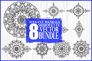 Intricate Mandala Art Bundle, an Illustration by balal