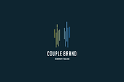 Couple logo, a Branding & Logo Template by Vitalliy (Thumbnail 2 of 2)