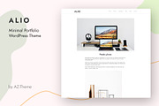 Alio - Minimal Portfolio Theme, a WordPress Template by AZ-Theme (Thumbnail 4 of 5)