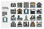Building Icons, a Duotone Icon by erifqizeicon (Thumbnail 1 of 3)