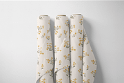 Muted Mustard Floral Seamless Patter, a Pattern Graphic by Pati Charm Studio (Thumbnail 6 of 7)