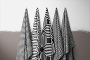 18 Monochrome Geometric Patterns, a Pattern Graphic by Jennadesigns (Thumbnail 13 of 15)