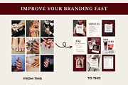 Nail Social Media Templates Bundle, a Social Media Template by Anna Design Studio (Thumbnail 11 of 13)