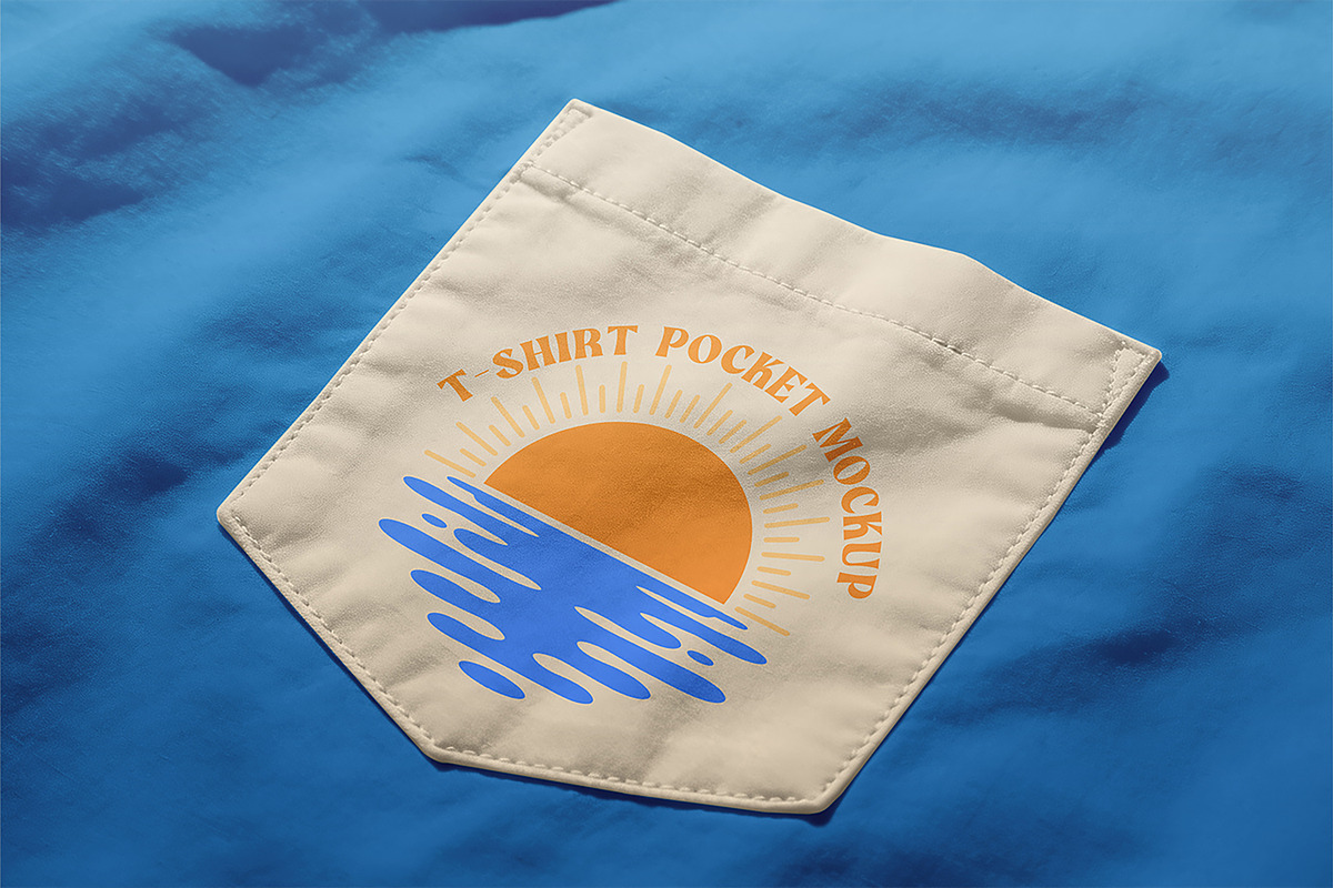 T-Shirt Pocket Logo Mockup, a Product Mockup by Pitchlook.Studio (Photo 2 of 4)