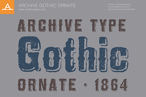 Archive Gothic Ornate