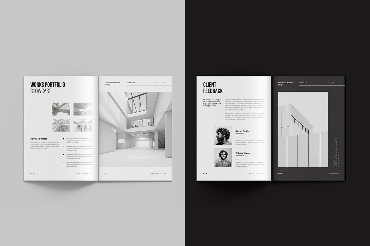 Architecture Profile Template, a Brochure Template by StyleArt (Photo 8 of 10)