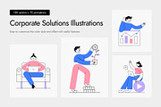 Bundle of Corporate Solutions, a Work Illustration by Creative Stall (Thumbnail 1 of 18)