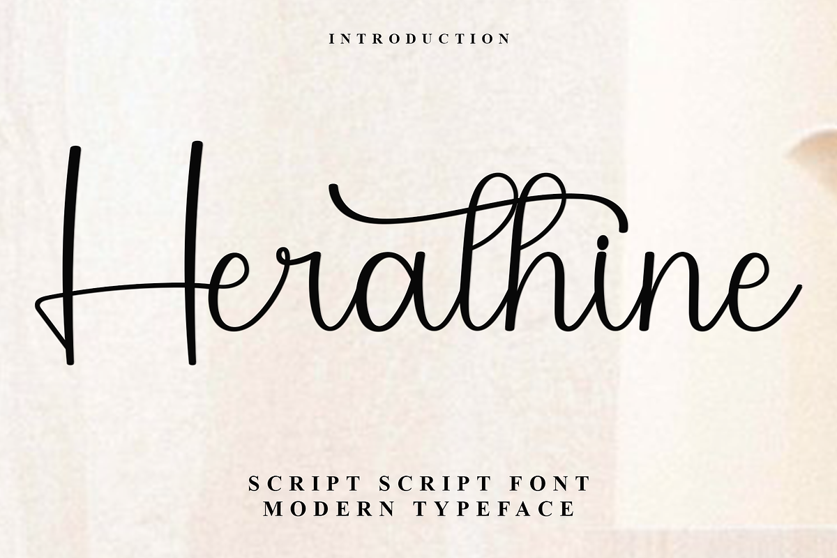Herathine, a Handwritten Font by FreshTypeINK (Photo 5 of 8)