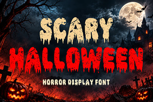 Scary Halloween - Horror Font
