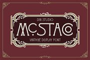Mcstaco, a Symbol Font by Vintage Division (Thumbnail 1 of 15)
