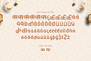 Salmaan - A Modern Arabic Font, a Sans Serif Font by overlaytemplates (Thumbnail 5 of 5)