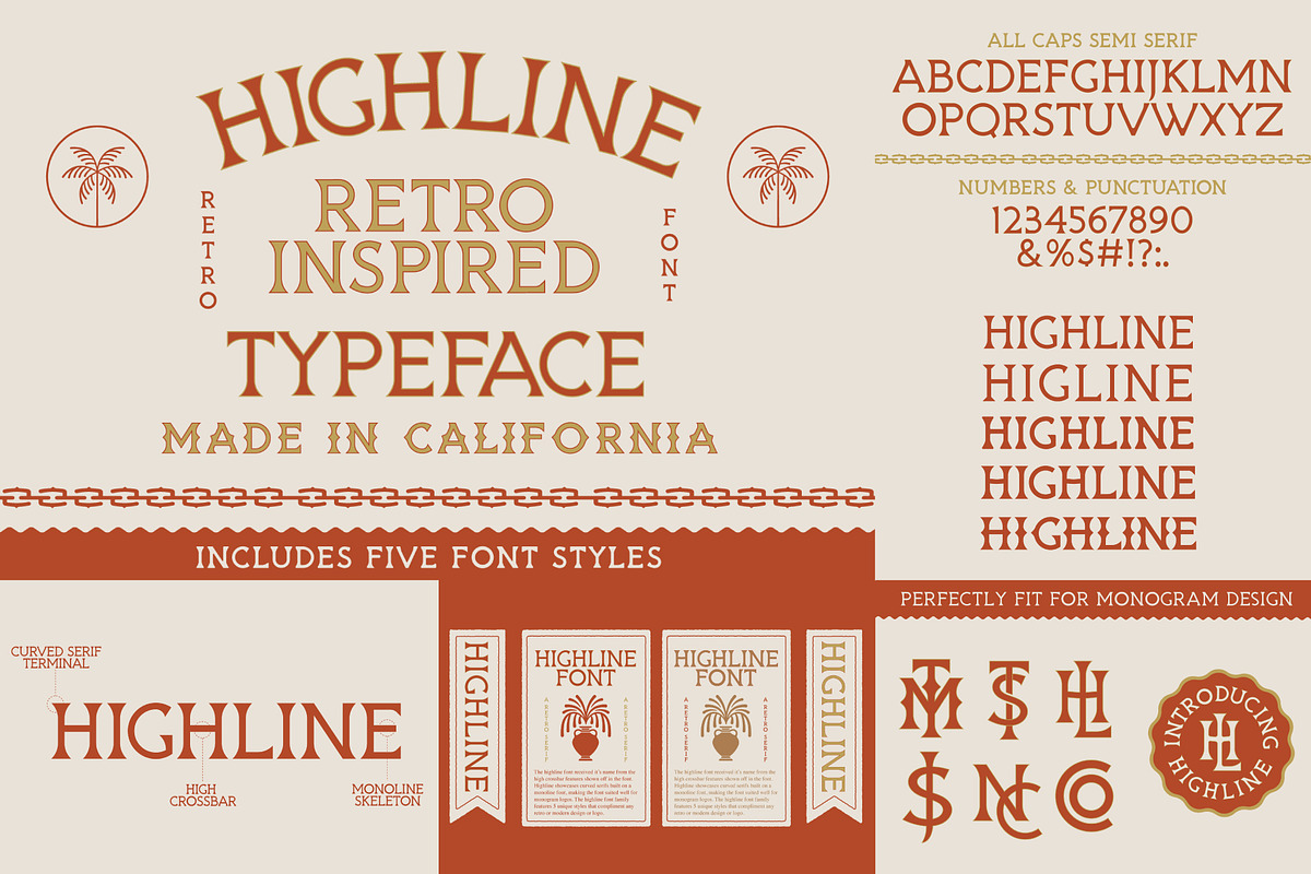 The Vintage Font Bundle, a Font by NienowBrand (Photo 4 of 14)