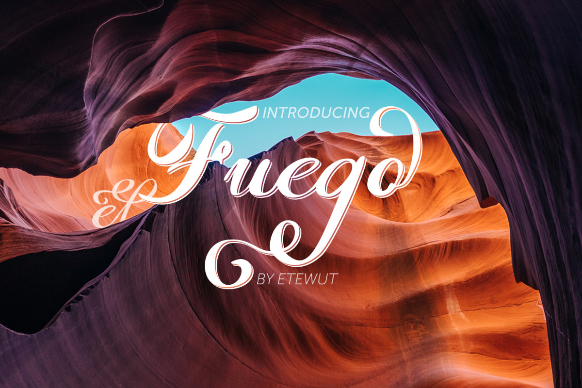 Awesome Bundle 84 fonts, a Script Font by Etewut (Photo 28 of 71)