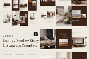Luxury Feed & Story Instagram, a Templates & Theme by Tama_Co.Haus