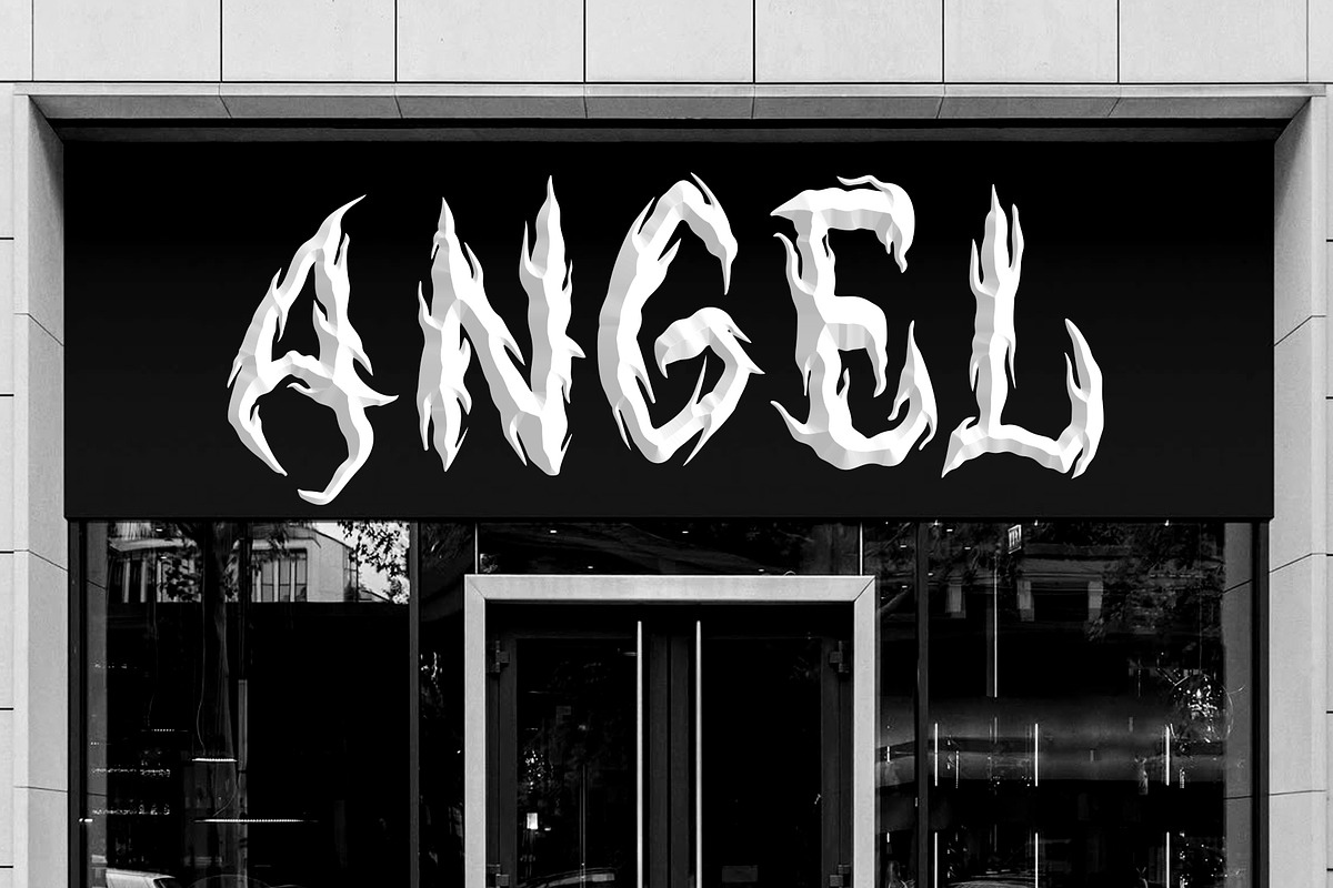 Rungkad Gothic Metal Font, a Blackletter Font by dansdesign (Photo 10 of 12)
