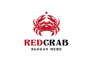 Read Crab Logo, a Branding & Logo Template by Pixes