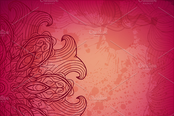 Abstract vector card preview 2