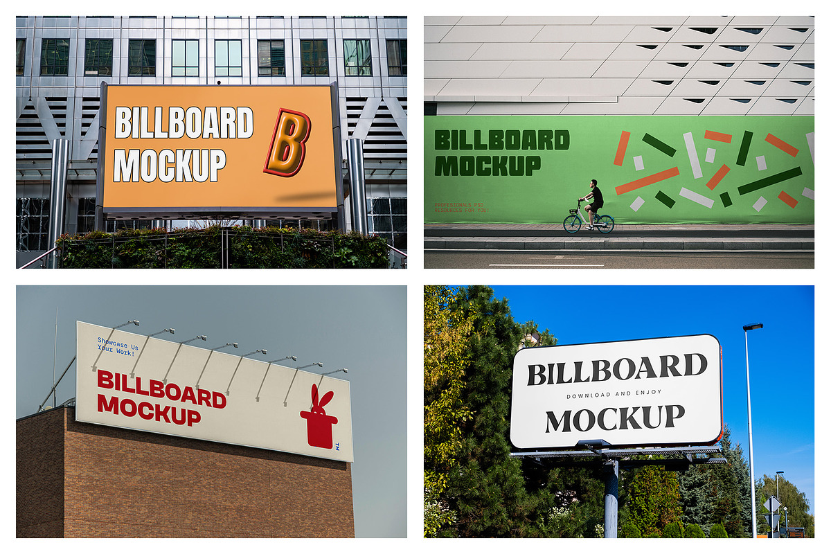 Billboard Mockups vol5 - Advertising, an Advertising Mockup by MockupForest (Photo 5 of 8)