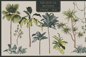 Fresco Collection Tropical Mural