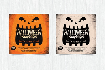 Halloween Party Flyer, a Flyer Template by DesignWorkz