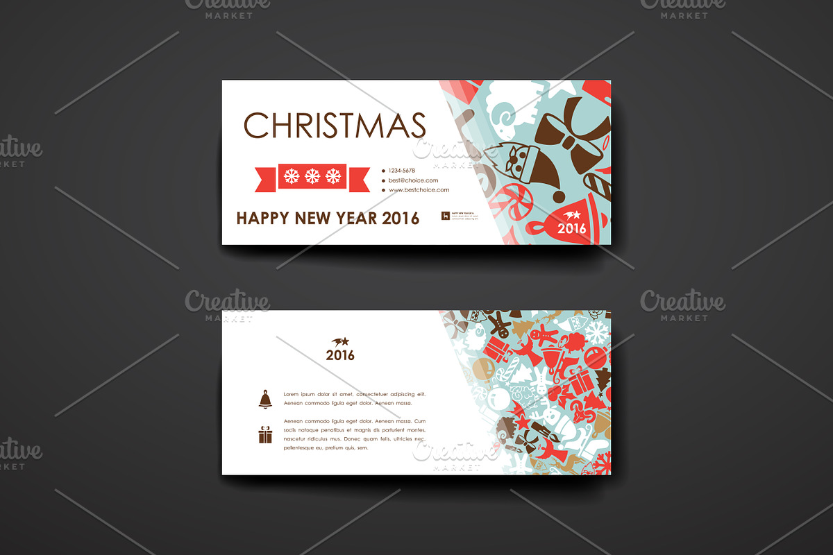 Merry Christmas Brochures, a Brochure Template by Palau (Photo 26 of 49)