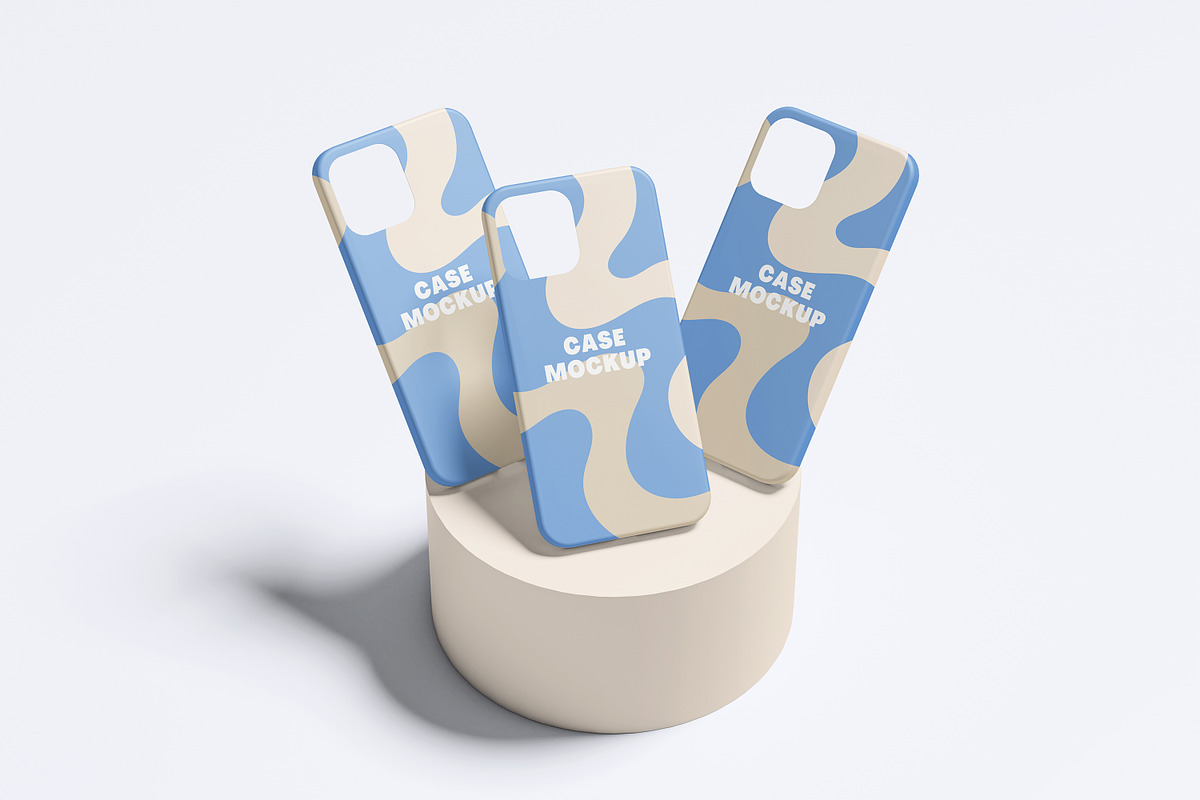 Phone Case Mockup, a Print Template by safrizalstudio (Photo 6 of 6)