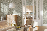 Classic Wallpaper No 9, a Wallpaper Graphic by Bloomart Studio (Thumbnail 3 of 6)