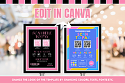 Black & Pink Scan to Pay Sign, a Flyer Template by SunshineStudioBoutique (Thumbnail 5 of 11)