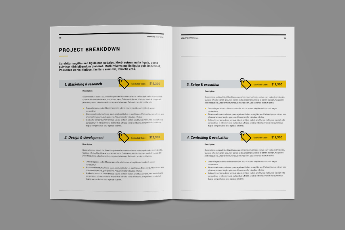 Kreatype Proposal, a Brochure Template by Kreatype Studio (Photo 15 of 20)