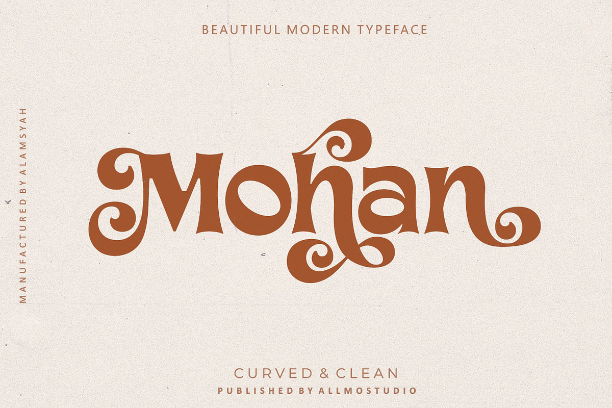 Mohan, a Serif Font by Allmostudio (Photo 1 of 12)