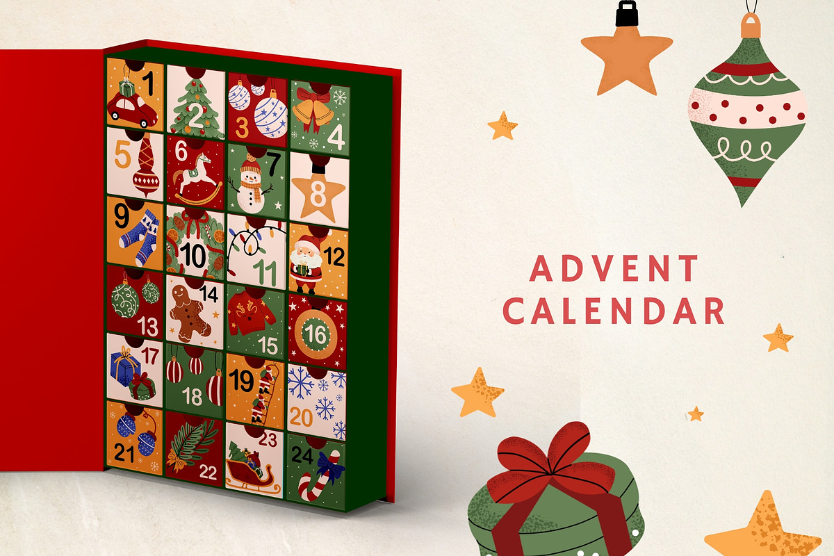Christmas Illustration Bundle, a Seasonal Illustration by AnbyArt (Photo 4 of 8)
