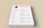 Resume / CV Template, a Resume Template by UX-group (Thumbnail 4 of 6)