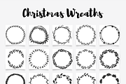 Hand Drawn Christmas Cards Elements, an Illustration by WakeUp600 (Thumbnail 4 of 6)